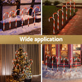 Jingle Jollys 42 LED Christmas Ground Lights 6 Pack Garden Path