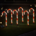 Jingle Jollys 42 LED Christmas Ground Lights 6 Pack Garden Path