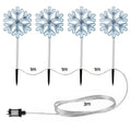 Jingle Jollys 4 Pack Christmas Lights Path Lights Garden Decoration Outdoor Pathway Lighting