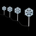 Jingle Jollys 4 Pack Christmas Lights Path Lights Garden Decoration Outdoor Pathway Lighting