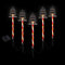 Jingle Jollys 25 LED Christmas Lights Garden Path Ground Light 5 Pc