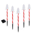 Jingle Jollys 25 LED Christmas Lights Garden Path Ground Light 5 Pc