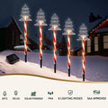 Jingle Jollys 25 LED Christmas Lights Garden Path Ground Light 5 Pc
