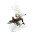 Jingle Jollys 32cm Christmas Reindeer Glitter Deer Ornaments Deco