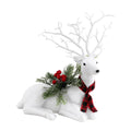 Jingle Jollys 32cm Glitter Reindeer Christmas Ornament Decoration