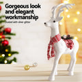 Jingle Jollys Christmas Reindeer 60cm Glitter Deer Ornament Decor