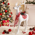 Jingle Jollys 45cm Glitter Reindeer Christmas Ornament Decoration