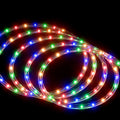 Jingle Jollys 20M Christmas Lights 600 LED String Rope Colourful