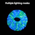 Jingle Jollys 20M Christmas Lights 600 LED String Rope Colourful