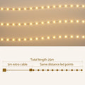 Jingle Jollys 20M 600 LED Warm White Christmas String Lights
