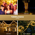 Jingle Jollys 20M 600 LED Warm White Christmas String Lights