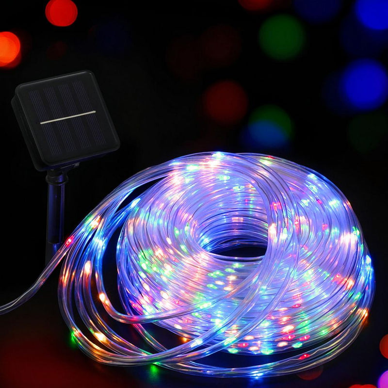 Jingle Jollys 30M Christmas Lights 300 LED Colourful String Rope
