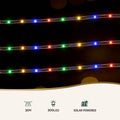 Jingle Jollys 30M Christmas Lights 300 LED Colourful String Rope