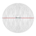 Jingle Jollys Christmas Tree Skirt 120cm White Plush Fluffy
