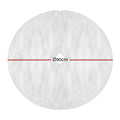 Jingle Jollys Christmas Tree Skirt 90cm Plush White Fluffy