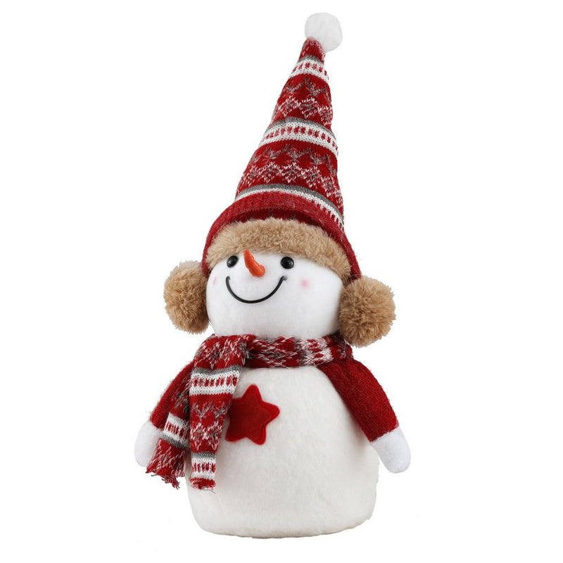 Jingle Jollys 35cm Christmas Snowman Ornament Decoration