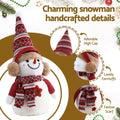 Jingle Jollys 35cm Christmas Snowman Ornament Decoration
