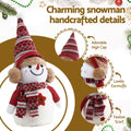 Jingle Jollys Christmas Snowman Ornament 35cm Decoration