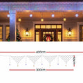 Jingle Jollys Christmas Lights Solar Fairy Lights Christmas Decorations Multicolour 4m