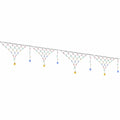 Jingle Jollys Christmas Lights Solar Fairy Lights Christmas Decorations Multicolour 4m