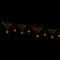 Jingle Jollys Christmas Lights Solar Fairy Lights Warm White Christmas Decorations 4m