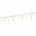 Jingle Jollys Christmas Lights Solar Fairy Lights Warm White Christmas Decorations 4m