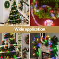 Jollys 20M 200 LED Christmas Lights Fairy Ribbon Coloured