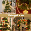 Jingle Jollys 20M Christmas Lights Ribbon 200 LED Warm White
