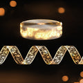 Jingle Jollys 20M Christmas Lights Ribbon 200 LED Warm White