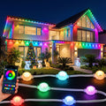 Jingle Jollys 15M Christmas Lights Permanent String Eaves Light 36 LED Decor