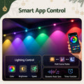 Jingle Jollys 15M Christmas Lights Permanent String Eaves Light 36 LED Decor
