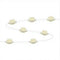 Jingle Jollys 15M Christmas Lights 36 LED Eaves String Decoration