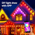 Jingle Jollys 15M Christmas Lights 36 LED Eaves String Decoration