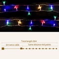 Jingle Jollys 500 LED Fairy Light String 100M Colourful Christmas