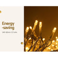 Jingle Jollys 100M 500 LED Warm White Christmas Lights String