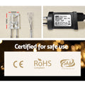 Jingle Jollys 100M 500 LED Warm White Christmas Lights String