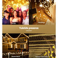 Jingle Jollys 100M 500 LED Warm White Christmas Lights String