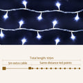 Jingle Jollys 100M 500 LED Cool White Christmas Fairy Lights