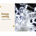 Jingle Jollys 100M 500 LED Cool White Christmas Fairy Lights