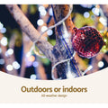 Jingle Jollys 100M 500 LED Cool White Christmas Fairy Lights