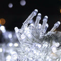 Jingle Jollys 100M 500 LED Cool White Christmas Fairy Lights