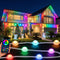 Jingle Jollys 30M Christmas Permanent Outdoor Lights Smart Eaves String App Control Decoration 72LED