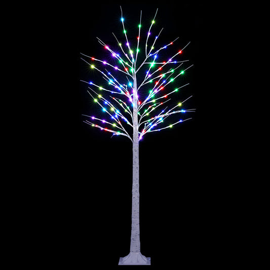 Jingle Jollys 1.7M Christmas Tree 120 RGB LED Lights