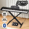 Alpha 88 Keys Digital Piano Keyboard Electronic Semi-weighted w/ Stand