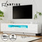 Artiss TV Unit Entertainment Unit 180cm White High Gloss Storage Drawer RGB LED