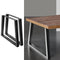 Artiss 2x Coffee Dining Table Legs Industrial Vintage Bench Metal Trapezoid 71CM
