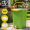 Gardeon 20L Kitchen Compost Bin Food Waste Caddy Drain Tap Green
