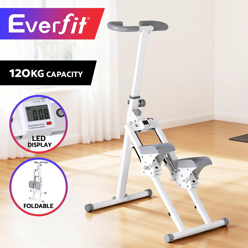 Everfit Step Machine Stair Climber for Home Gym Exercise Foldable LED Display