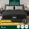Giselle Bedding Double Mattress 34cm Euro Top with 5-Zone Pocket Spring Support Black