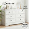 Artiss 7 Chest of Drawers Dresser Table White